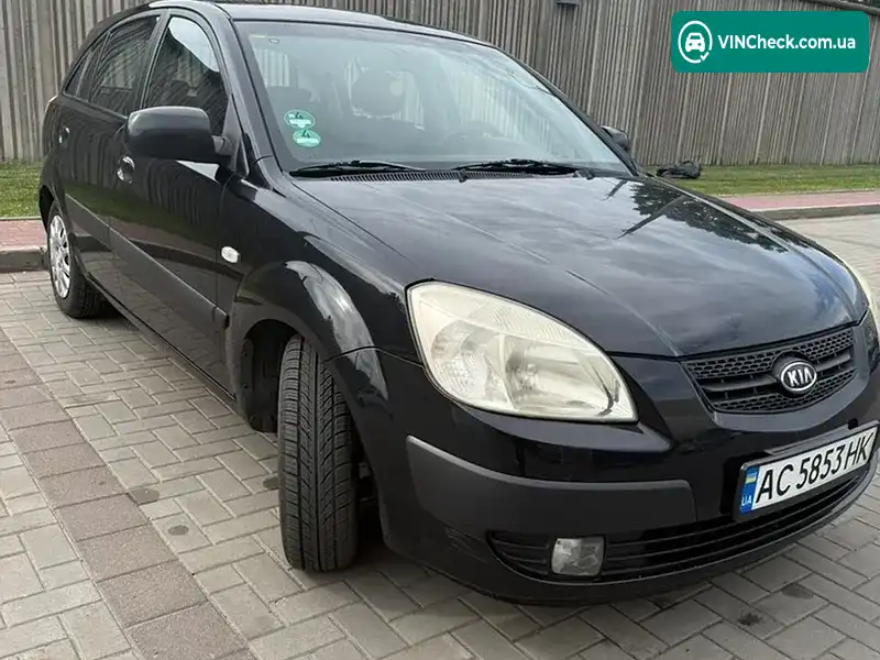 Kia Rio 2007, фото з оголошення 2 з 17, VIN KNEDE241276274458