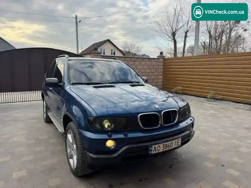 BMW X5 2002, фото з оголошення 1 з 21, VIN WBAFA71010LN27992