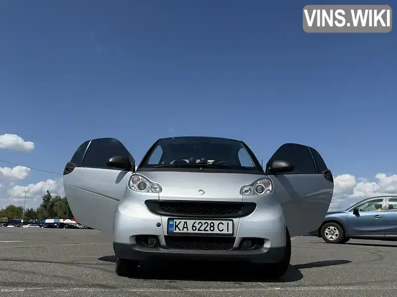 Smart Fortwo 2009, фото з оголошення 1 з 21, VIN WME4513801K305934