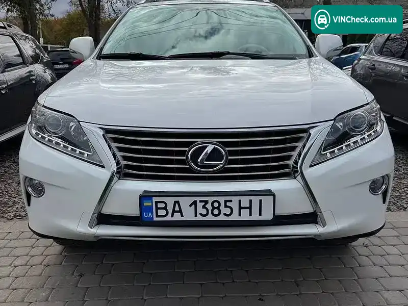 Lexus RX 2011, фото з оголошення 1 з 10, VIN 2T2BK1BA7CC126702