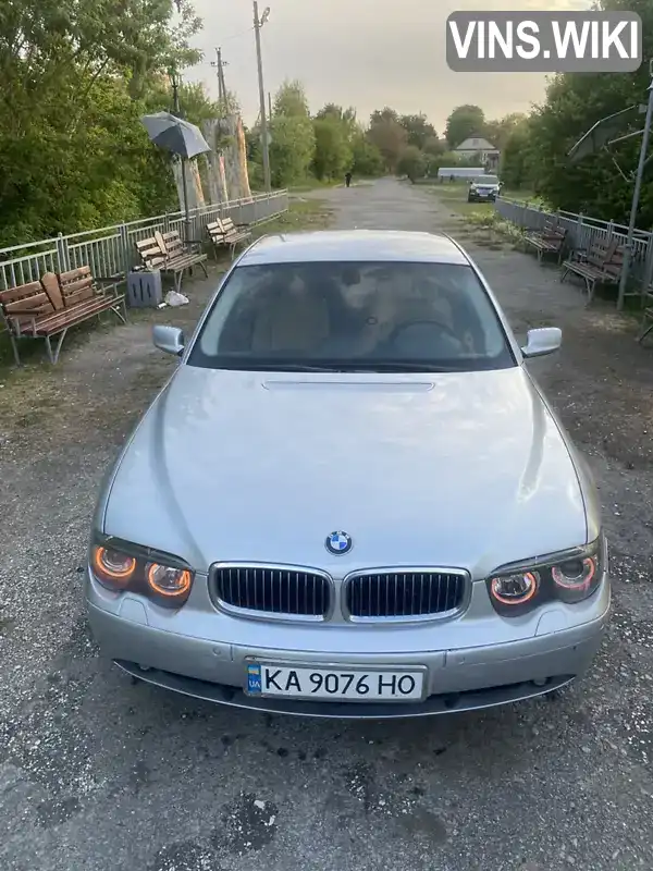 BMW 7 Series 2002, фото з оголошення 1 з 21, VIN WBAGL41070DL91360