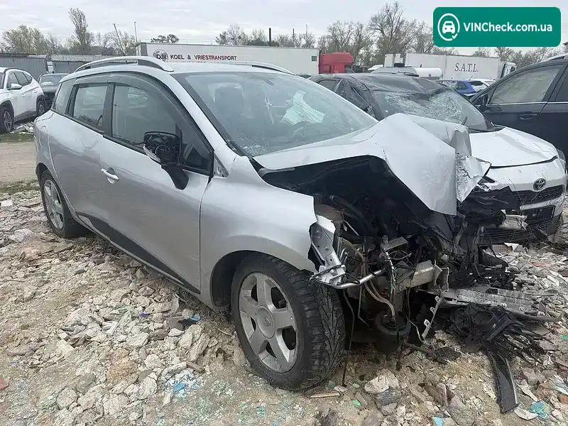 Renault Clio 2014, фото з оголошення 2 з 6, VIN VF17R040H50625423