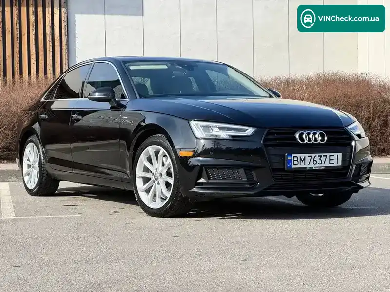 Audi A4 2019, фото з оголошення 2 з 21, VIN WAUHMAF48KA039906