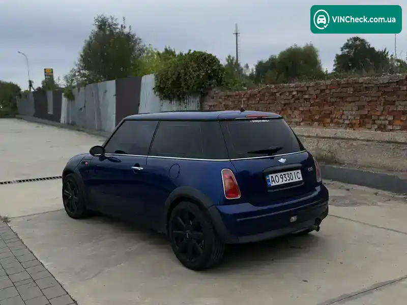 MINI Hatch 2003, фото з оголошення 1 з 13, VIN WMWRA310X0TA41089