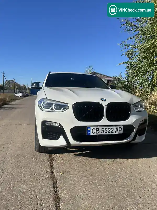 BMW X4 2019, фото з оголошення 1 з 20, VIN WBAVJ1108KLF65248