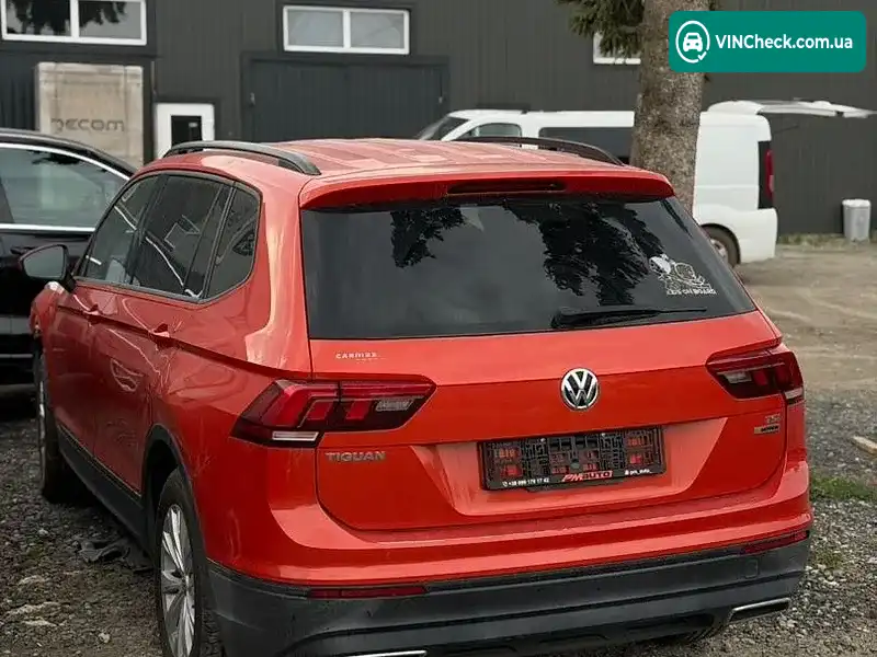Volkswagen Tiguan 2018, фото з оголошення 1 з 9, VIN 3VV0B7AX5JM112243