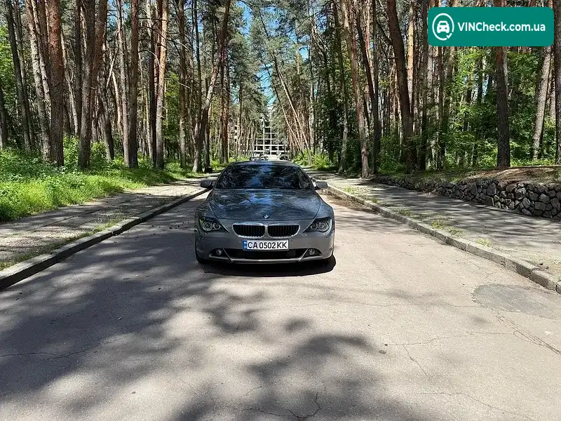BMW 6 Series 2006, фото з оголошення 1 з 20, VIN WBAEH31020B703079