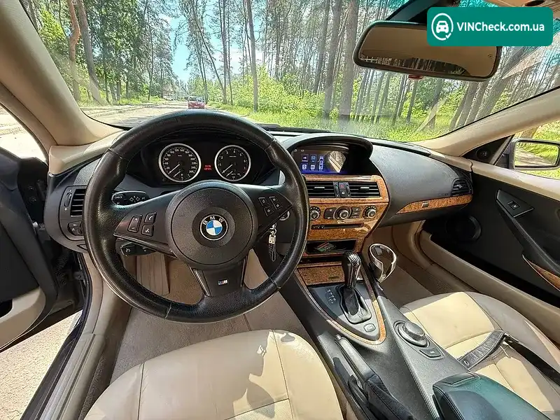 BMW 6 Series 2006, фото з оголошення 2 з 20, VIN WBAEH31020B703079