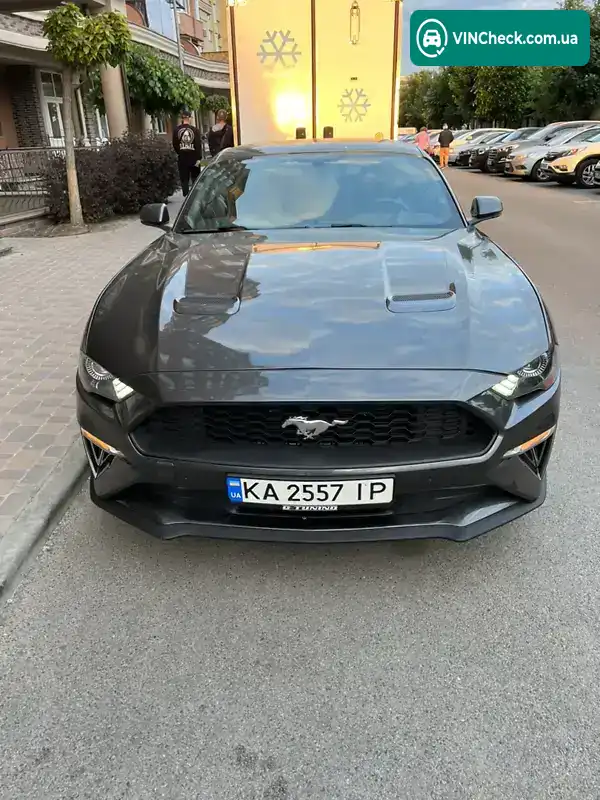 Ford Mustang 2018, фото з оголошення 1 з 20, VIN 1FA6P8TH5K5119308