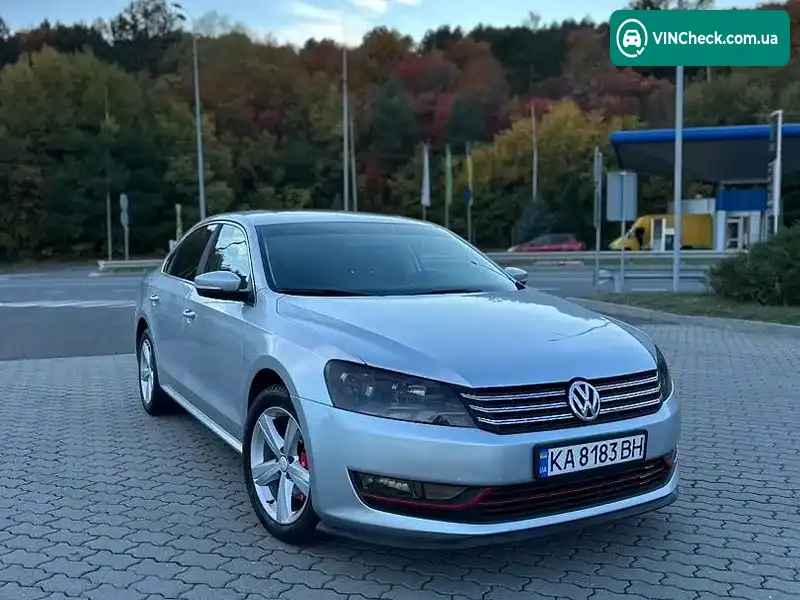 Volkswagen Passat 2012, фото з оголошення 1 з 19, VIN 1VWBH7A35DC037324