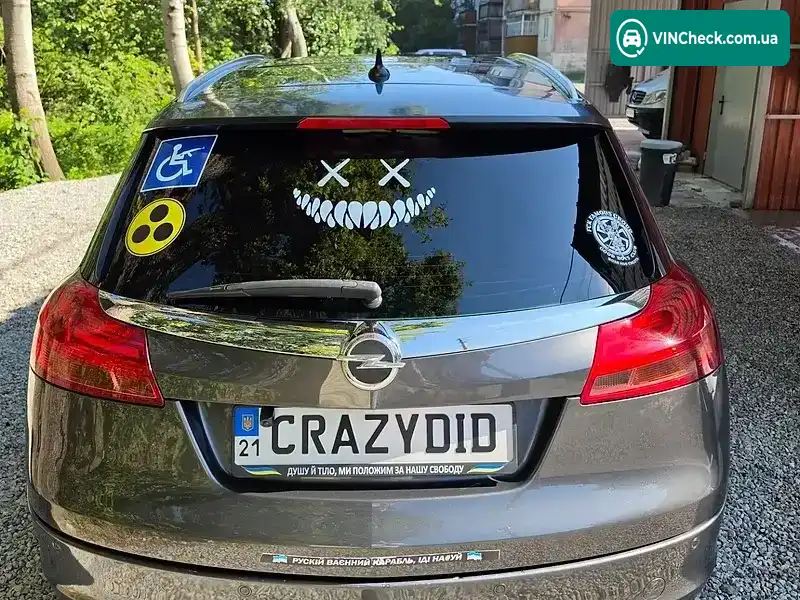 Opel Insignia 2009, фото з оголошення 1 з 20, VIN W0LGT87M791099970