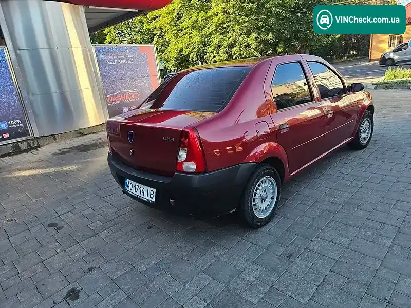 Dacia Logan 2007, фото з оголошення 2 з 5, VIN UU1LSD4GH38298193