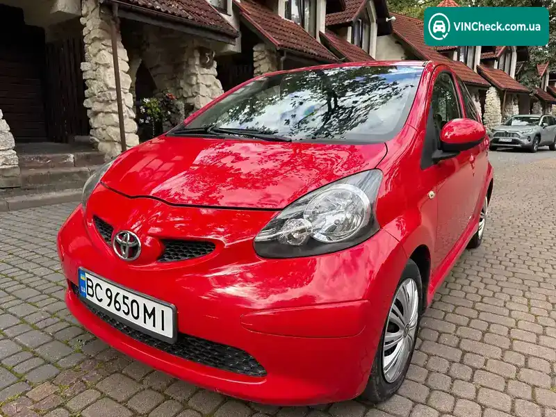 Toyota Aygo 2006, фото з оголошення 2 з 12, VIN JTDKG10C40N127602