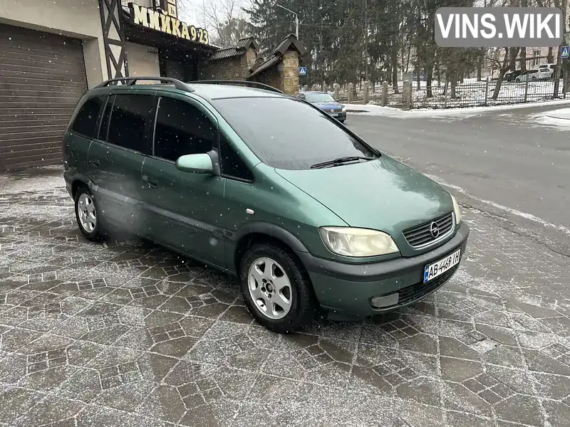 Opel Zafira 1999, фото з оголошення 1 з 21, VIN W0L0TGF75Y2128326