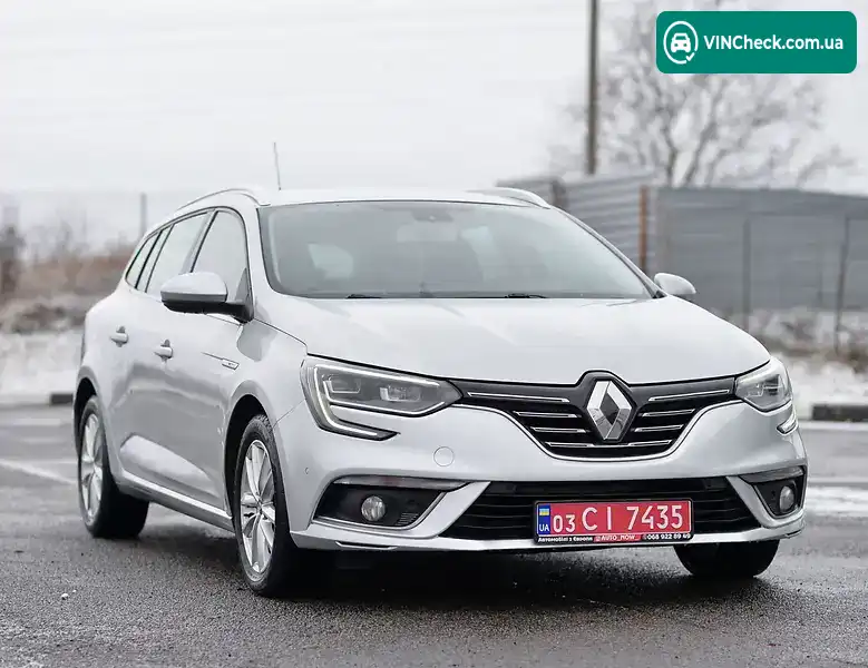 Renault Megane 2017, фото з оголошення 1 з 20, VIN VF1RFB00756212818