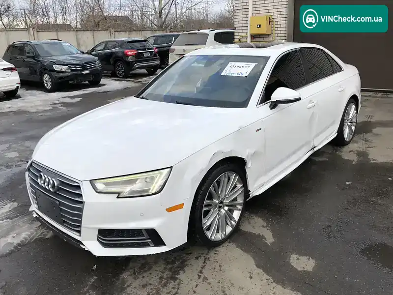 Audi A4 2018, фото з оголошення 2 з 21, VIN WAULMAF4XJA113450