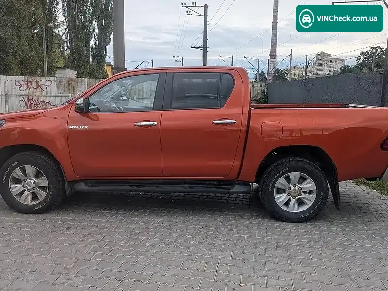 Toyota Hilux 2018, фото з оголошення 1 з 10, VIN MR0HB3CD600409506