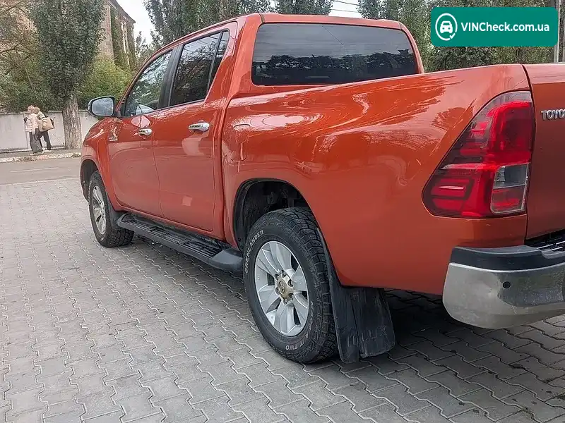 Toyota Hilux 2018, фото з оголошення 2 з 10, VIN MR0HB3CD600409506