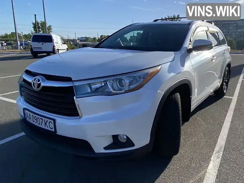 Toyota Highlander 2016, фото з оголошення 1 з 21, VIN 5TDJKRFH6GS249670