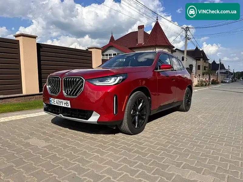 BMW X3 2025, фото з оголошення 1 з 20, VIN 5UX53GP09S9Y90183