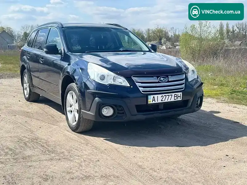Subaru Outback 2013, фото з оголошення 1 з 21, VIN JF1BR9L95DG153892