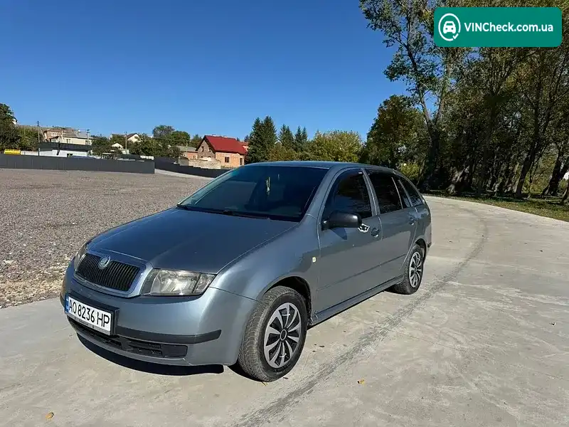 Skoda Fabia 2003, фото з оголошення 1 з 20, VIN TMBJY46Y043896581