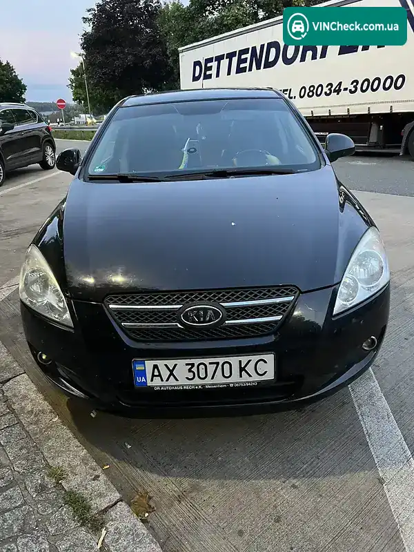 Kia Ceed 2007, фото з оголошення 1 з 10, VIN U5YFF24227L006599