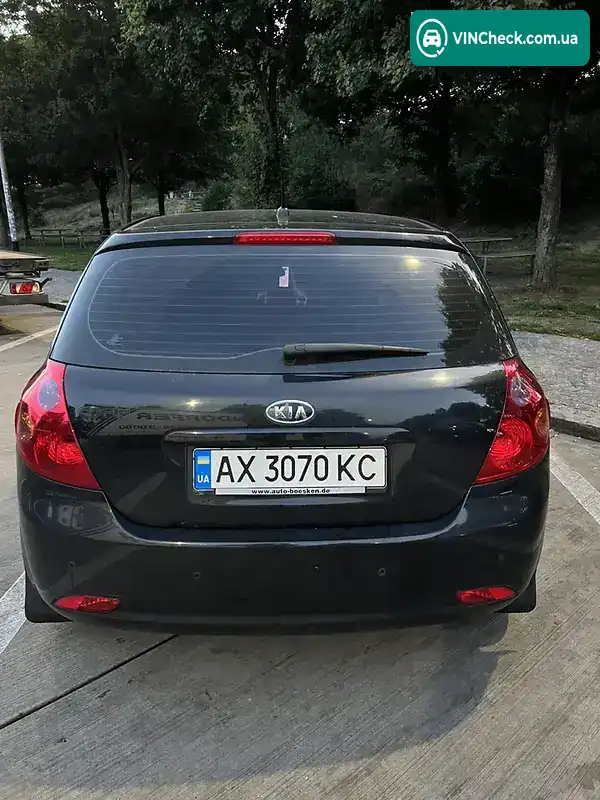 Kia Ceed 2007, фото з оголошення 2 з 10, VIN U5YFF24227L006599