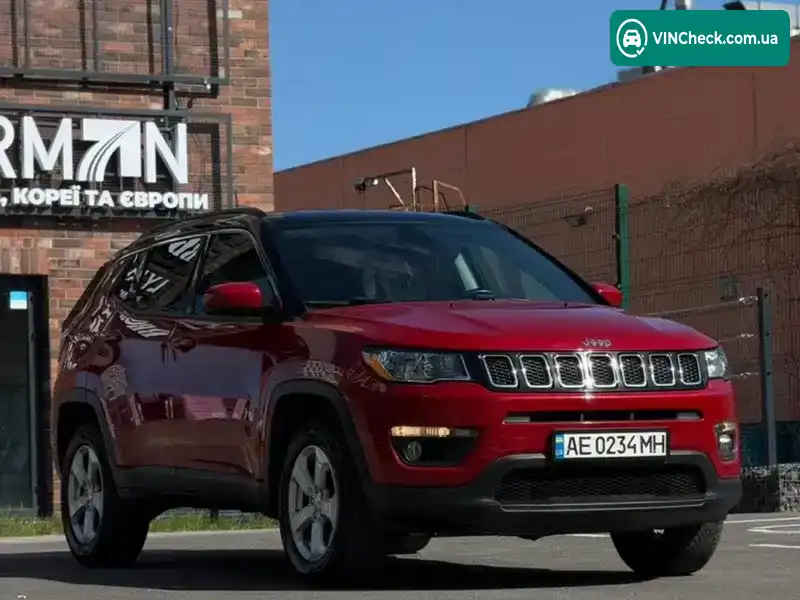 Jeep Compass 2017, фото з оголошення 2 з 21, VIN 3C4NJDBB1JT167836