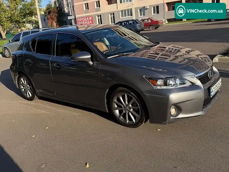 Lexus CT 2012, фото з оголошення 2 з 15, VIN JTHKD5BH1C2098895