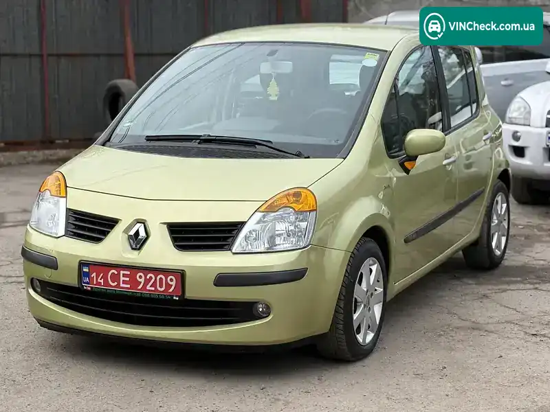 Renault Modus 2006, фото з оголошення 2 з 20, VIN VF1JP0B0A33337729