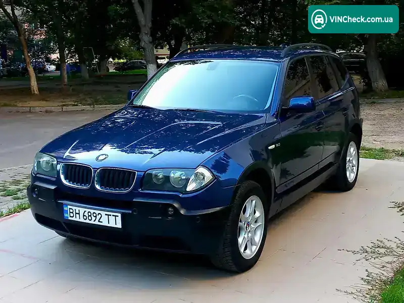 BMW X3 2006, фото з оголошення 2 з 20, VIN WBAPA31060WC01667