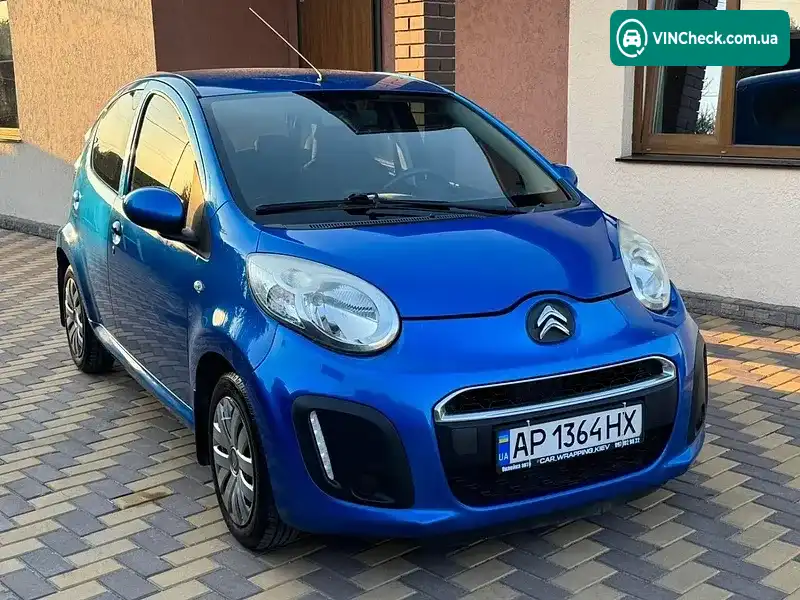 Citroen C1 2012, фото з оголошення 2 з 10, VIN VF7PNCFB0CR521462