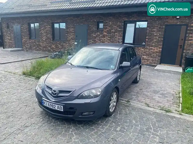 Mazda 3 2008, фото з оголошення 2 з 17, VIN JMZBK14Z291825380