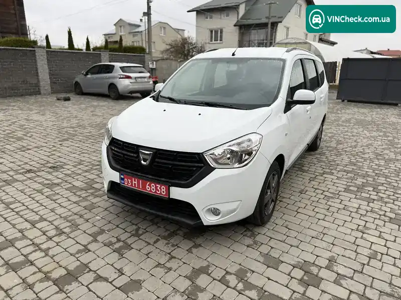 Dacia Lodgy 2017, фото з оголошення 1 з 18, VIN UU1JSDNV559125481