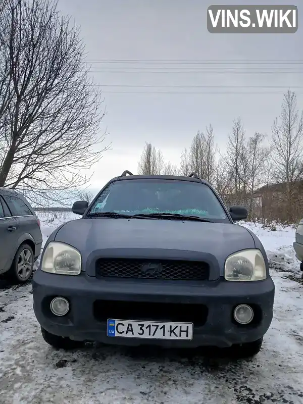Hyundai Santa FE 2003, фото з оголошення 2 з 12, VIN KMHSC81VP4U600601
