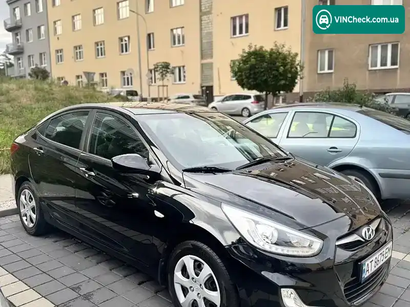 Hyundai Accent 2013, фото з оголошення 1 з 18, VIN Z94CU41CADR254649