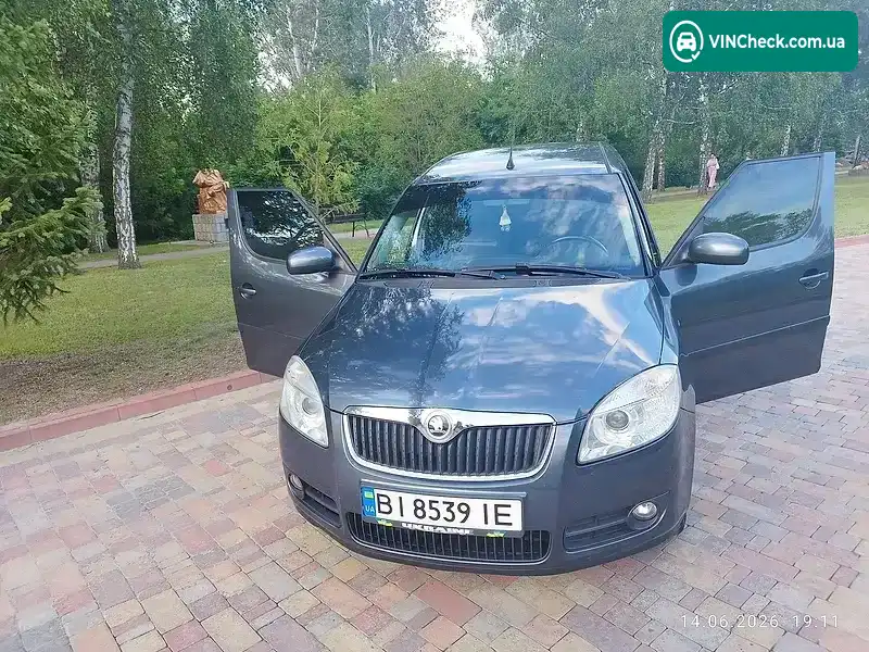 Skoda Roomster 2007, фото з оголошення 1 з 20, VIN TMBMC25JX85007669