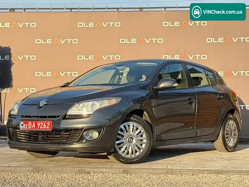 Renault Megane 2012, фото з оголошення 1 з 20, VIN VF1BZ140647007573
