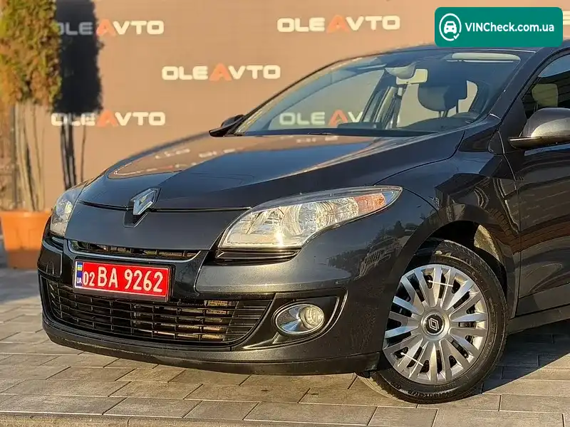 Renault Megane 2012, фото з оголошення 2 з 20, VIN VF1BZ140647007573