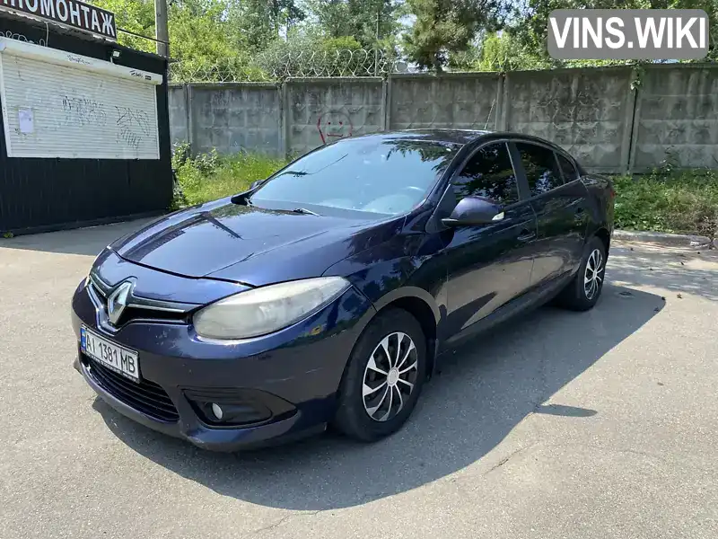 Renault Fluence 2013, фото з оголошення 1 з 21, VIN VF1LZBL0E50214770