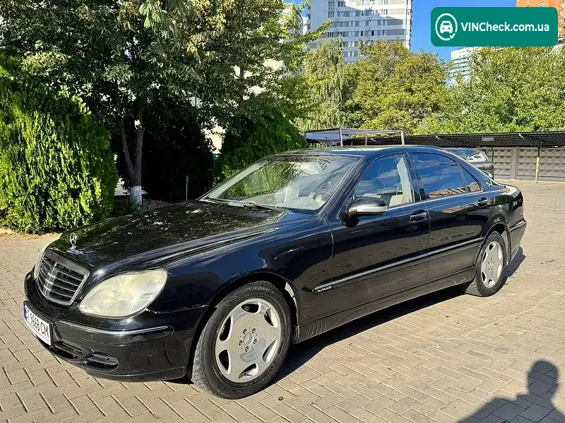 Mercedes-Benz S-Class 2000, фото з оголошення 1 з 17, VIN WDB2201781A103658