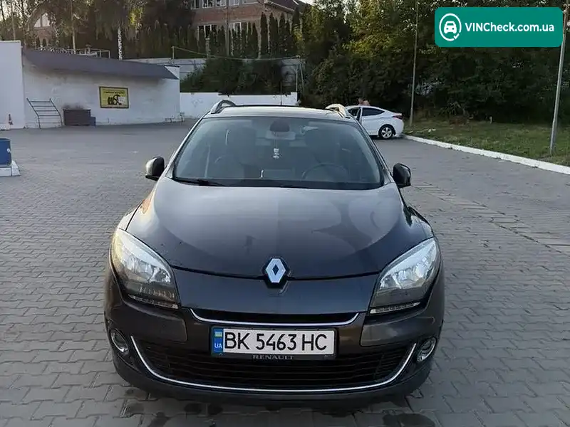 Renault Megane 2012, фото з оголошення 1 з 16, VIN VF1KZ140647476524