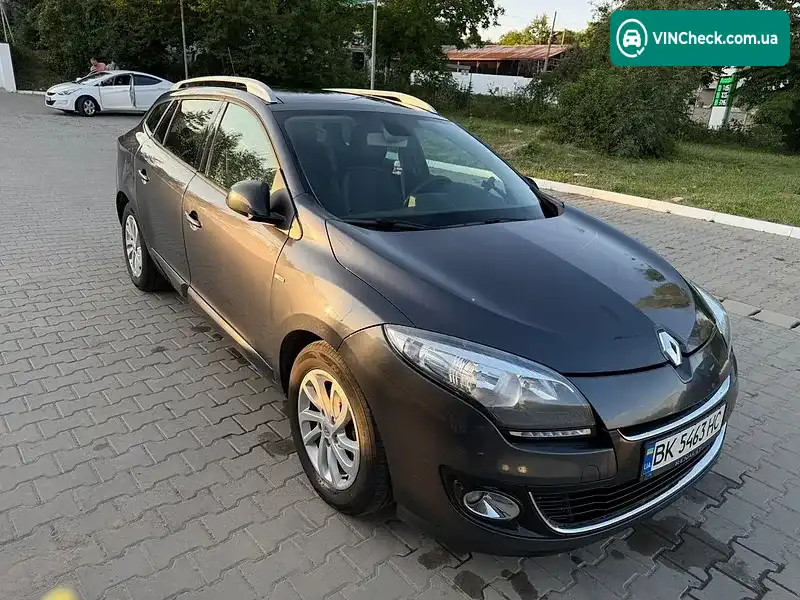 Renault Megane 2012, фото з оголошення 2 з 16, VIN VF1KZ140647476524