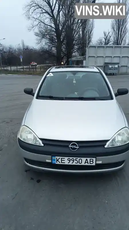 Opel Corsa 2002, фото з оголошення 1 з 11, VIN W0L0XCF0824256041