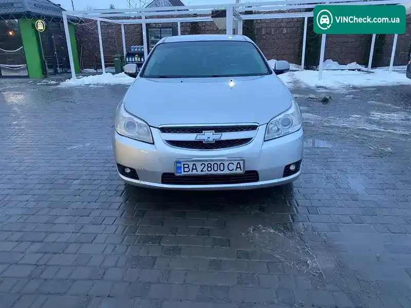 Chevrolet Epica 2007, фото з оголошення 1 з 11, VIN Y6DLA69LE7B035745