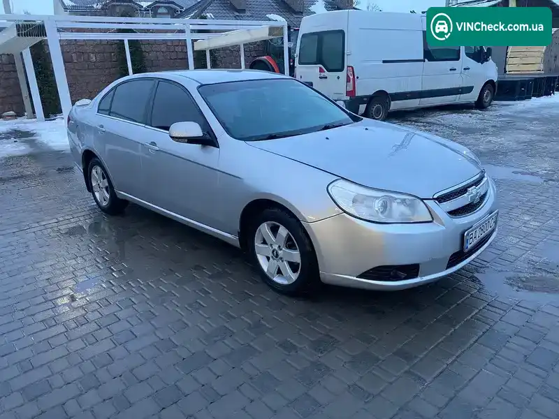 Chevrolet Epica 2007, фото з оголошення 2 з 11, VIN Y6DLA69LE7B035745