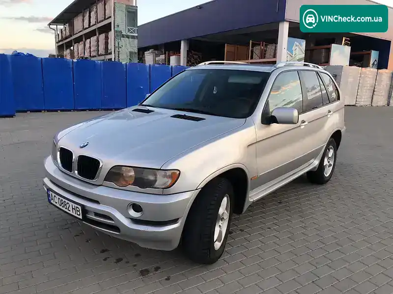 BMW X5 2002, фото з оголошення 1 з 17, VIN WBAFA71000LN27935