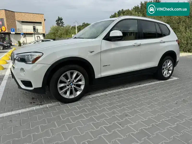 BMW X3 2017, фото з оголошення 1 з 9, VIN 5UXWZ7C3XH0V93018