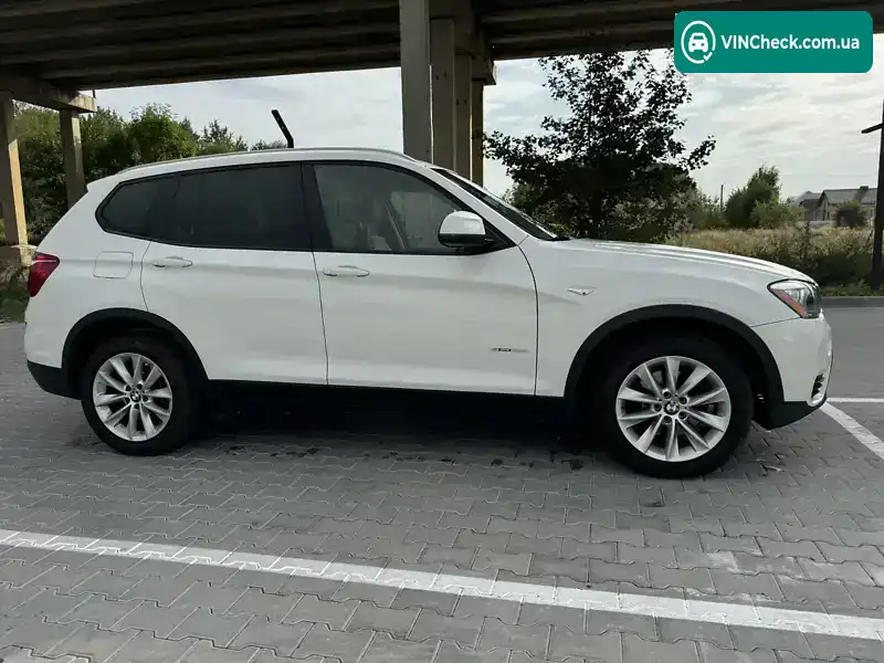BMW X3 2017, фото з оголошення 2 з 9, VIN 5UXWZ7C3XH0V93018